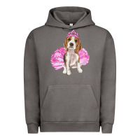 Pigment Tornado balerina beagle with tutu Urban Hoodie - RanaPortraitStore