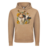 Vintage Coffee Black And White Cow Coffee Vintage Hoodie - FaDigitalArtStudio