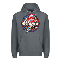 Rock Western Mama Patriotic Premium Hoodie - LillyAllenDesigns