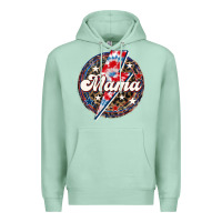 Seafoam Western Mama Patriotic Premium Hoodie - LillyAllenDesigns
