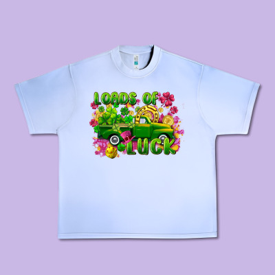 Loads Of Luck St. Patricks Day Urban Heavy Tee Designed By Fadigitalartstudio