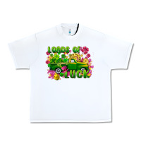 White Loads of luck St. Patricks Day Urban Heavy Tee - FaDigitalArtStudio