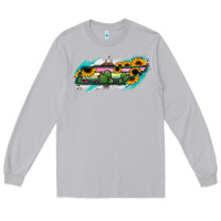 Moon Dust Tennessee Map Sunflower Cactus Serape Long Sleeve Tee - RanaPortraitStore