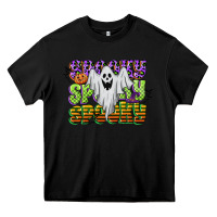 Black spooky spooky spooky Heavy Core Tee - CowGirlArtShop