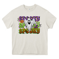 Cream spooky spooky spooky Heavy Core Tee - CowGirlArtShop