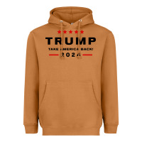 Meerkat donald trump 2024 take america back Heavyweight Hoodie - baoMotion