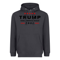 Smoke donald trump 2024 take america back Heavyweight Hoodie - baoMotion