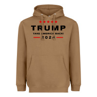 Toasted Coconut donald trump 2024 take america back Heavyweight Hoodie - baoMotion