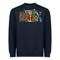 Navy longhorn mom Heavyweight Sweatshirt - AdoDesignShop