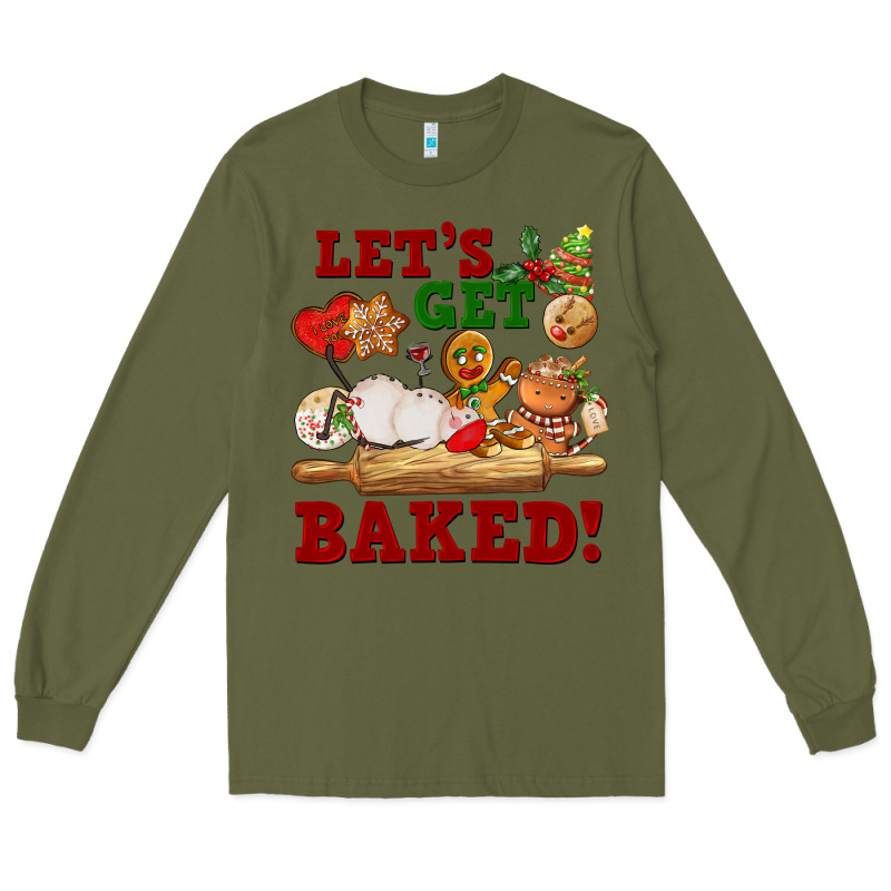 Let's Get Baked Long Sleeve Tee by FaDigitalArtStudio | Teevron