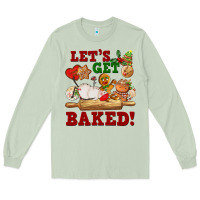 Matcha let's get baked Long Sleeve Tee - FaDigitalArtStudio