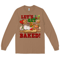 Toasted Coconut let's get baked Long Sleeve Tee - FaDigitalArtStudio