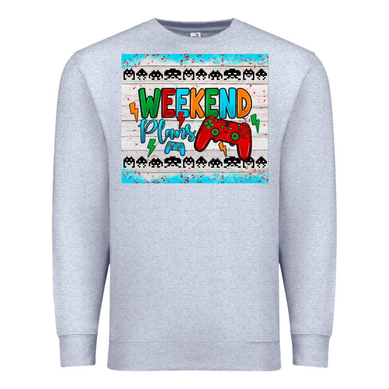 Weekend Plans Premium Sweatshirt by JahusDesignShop | Teevron