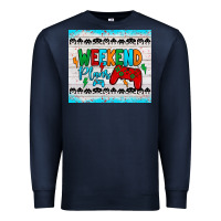 Navy weekend plans Premium Sweatshirt - JahusDesignShop