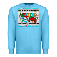 Ocean Blue weekend plans Premium Sweatshirt - JahusDesignShop