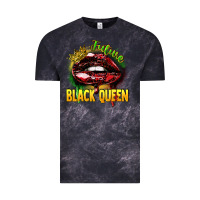 Cloud Black Future black queen Vintage Tee - FaDigitalArtStudio