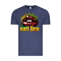 Vintage Denim Future black queen Vintage Tee - FaDigitalArtStudio