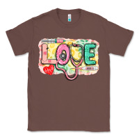 Chestnut love nursing leopard background Classic Tee - CowGirlArtShop