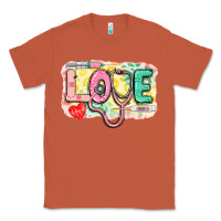 Copper love nursing leopard background Classic Tee - CowGirlArtShop