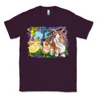 Plum easter farm chicks and bunny Classic Tee - RanaPortraitStore
