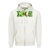 Love With Horseshoe Zipper Hoodie | Teevron