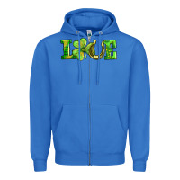 True Royal love with horseshoe Zipper Hoodie - AdoDesignShop