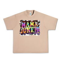 Burro Mama junkie Mother's Day Urban Heavy Tee - FaDigitalArtStudio