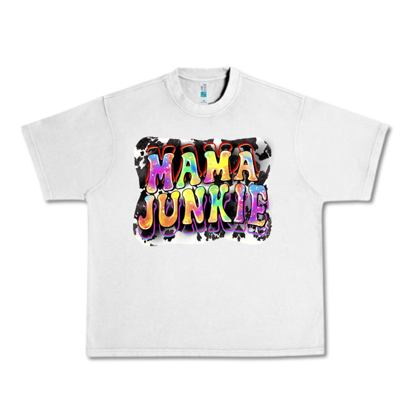 Mama Junkie Mother's Day Urban Heavy Tee by FaDigitalArtStudio | Teevron