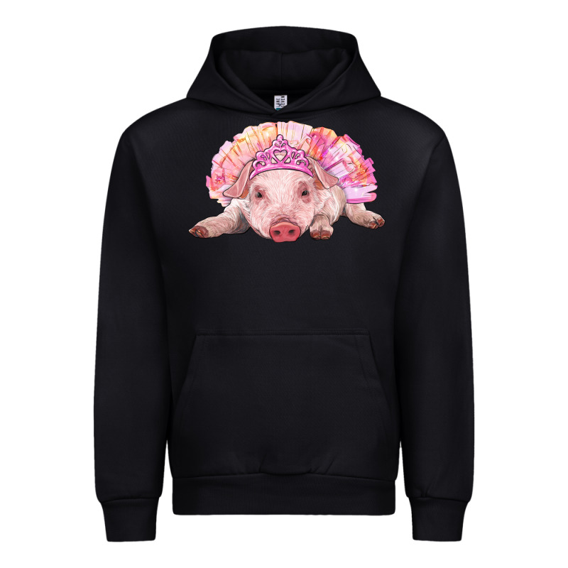 Balerina Baby Pig With Tutu Urban Hoodie by RanaPortraitStore | Teevron