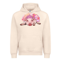 Sandshell balerina baby pig with tutu Urban Hoodie - RanaPortraitStore