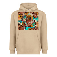 Mushroom football cactus sunflower Heavyweight Hoodie - JahusDesignShop