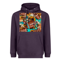 Plum football cactus sunflower Heavyweight Hoodie - JahusDesignShop
