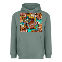Sage football cactus sunflower Heavyweight Hoodie - JahusDesignShop