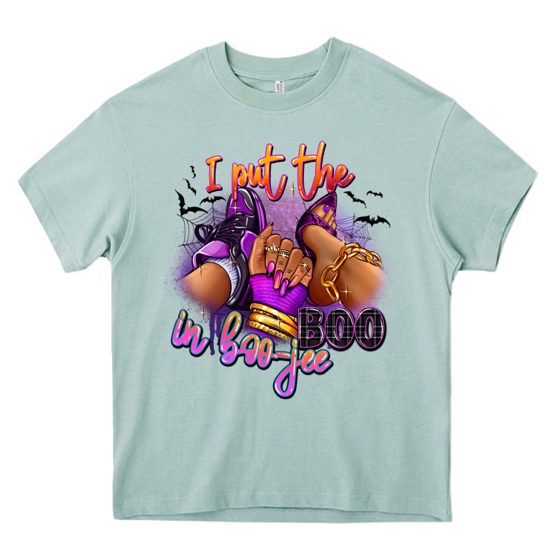I Put The Boo In Boo-jee Sneaker And Heel Heavy Core Tee by RanaPortraitStore | Teevron