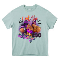 Arona I put the boo in boo-jee sneaker and heel Heavy Core Tee - RanaPortraitStore