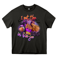 Asphalt I put the boo in boo-jee sneaker and heel Heavy Core Tee - RanaPortraitStore
