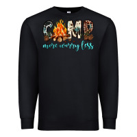 Black camp more worry less Premium Sweatshirt - JahusDesignShop