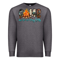 Charcoal Heather camp more worry less Premium Sweatshirt - JahusDesignShop