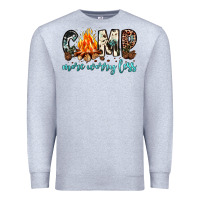 Heather Grey camp more worry less Premium Sweatshirt - JahusDesignShop