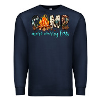 Navy camp more worry less Premium Sweatshirt - JahusDesignShop
