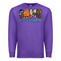 Purple camp more worry less Premium Sweatshirt - JahusDesignShop