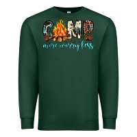 Sports Green camp more worry less Premium Sweatshirt - JahusDesignShop