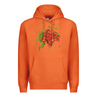 Carrot Red Orchid Cactus Premium Hoodie - LillyAllenDesigns