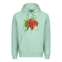 Seafoam Red Orchid Cactus Premium Hoodie - LillyAllenDesigns