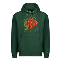 Sports Green Red Orchid Cactus Premium Hoodie - LillyAllenDesigns