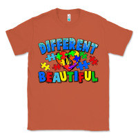 Copper Different is beautiful Autism Classic Tee - CowGirlArtShop