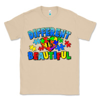 Mushroom Different is beautiful Autism Classic Tee - CowGirlArtShop