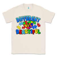 Natural Different is beautiful Autism Classic Tee - CowGirlArtShop