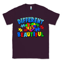 Plum Different is beautiful Autism Classic Tee - CowGirlArtShop