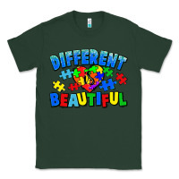 Sports Green Different is beautiful Autism Classic Tee - CowGirlArtShop